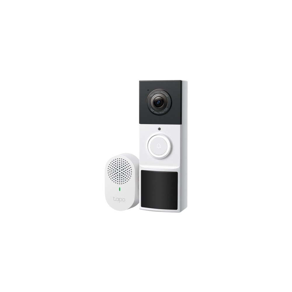 TP-LINK Tapo D210 V1 - dörrklockskamera - 802.11b, 802.11g, 802.11n - med Tapo Doorbell Chime