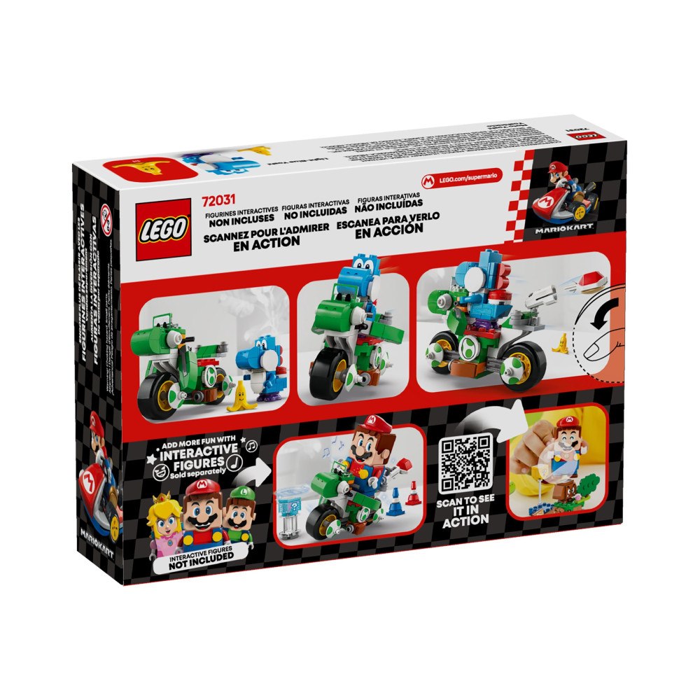 LEGO LEGO Super Mario 72031 - Mario Kart - Yoshi Cykel - byggsats