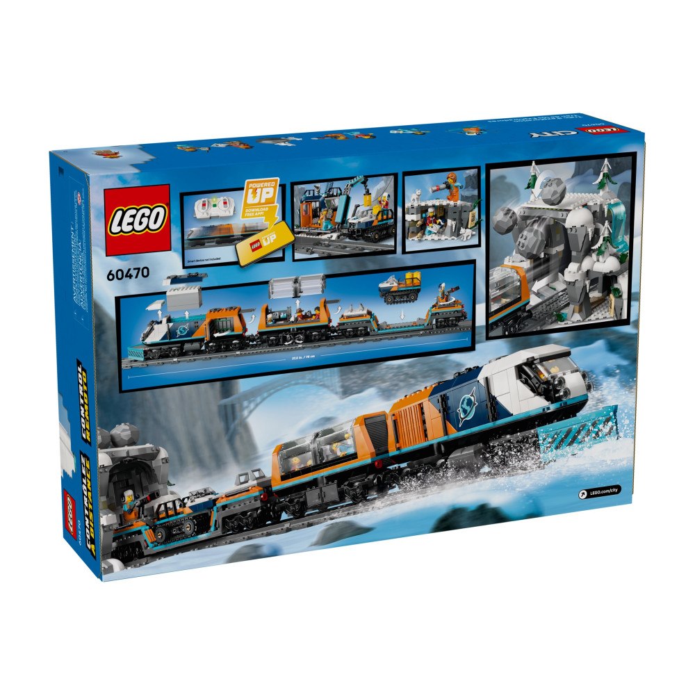 LEGO LEGO City 60470 - Utforskarnas Arktiska Polar Express Tåg - byggsats