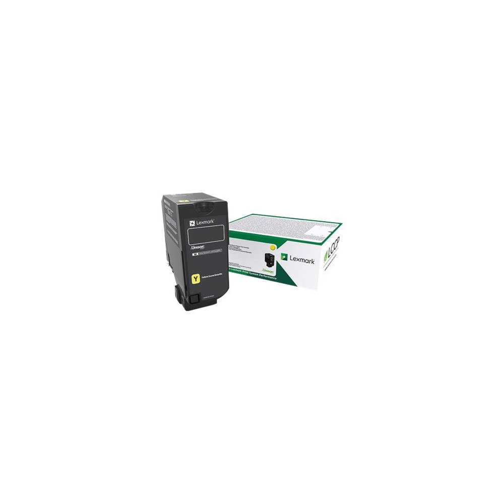 LEXMARK Lexmark - gul - original - tonerkassett