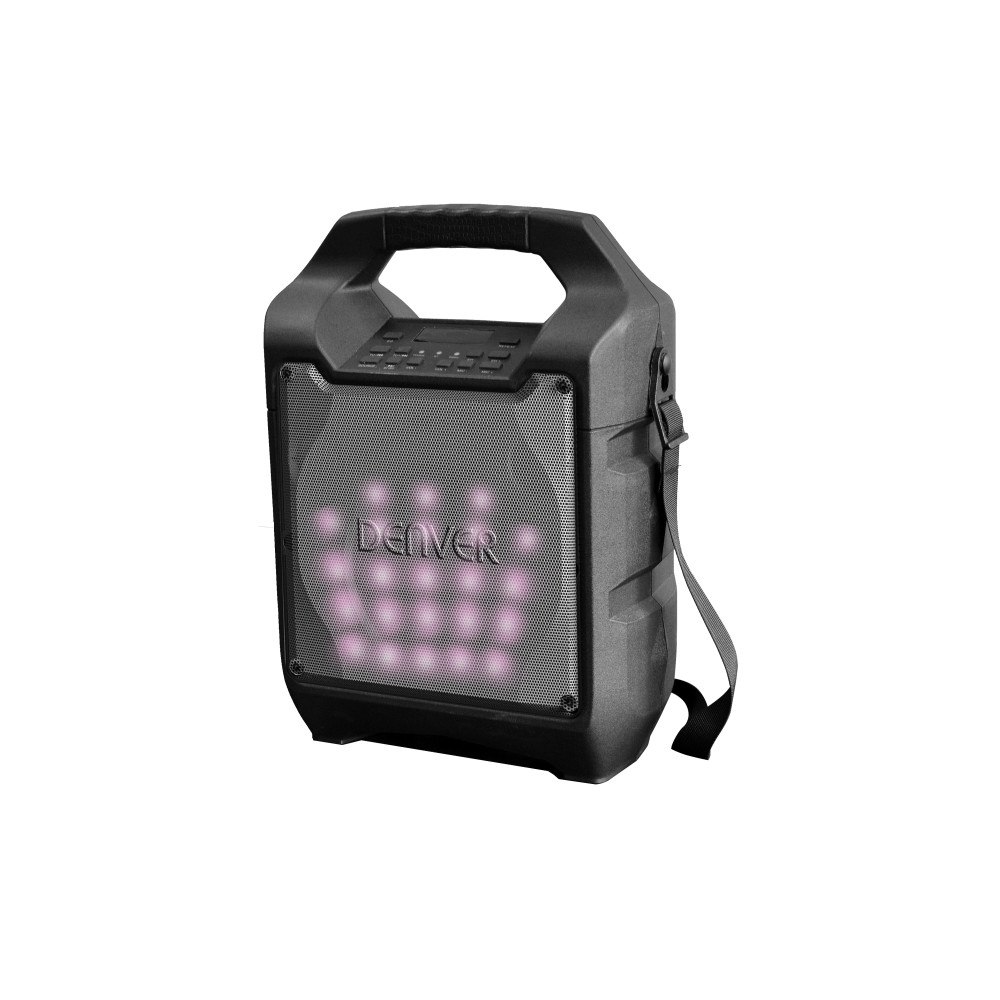 Denver Denver TSP-205, 20 W, Svart, LED, Kabel & Trådlös, AC, Batte...