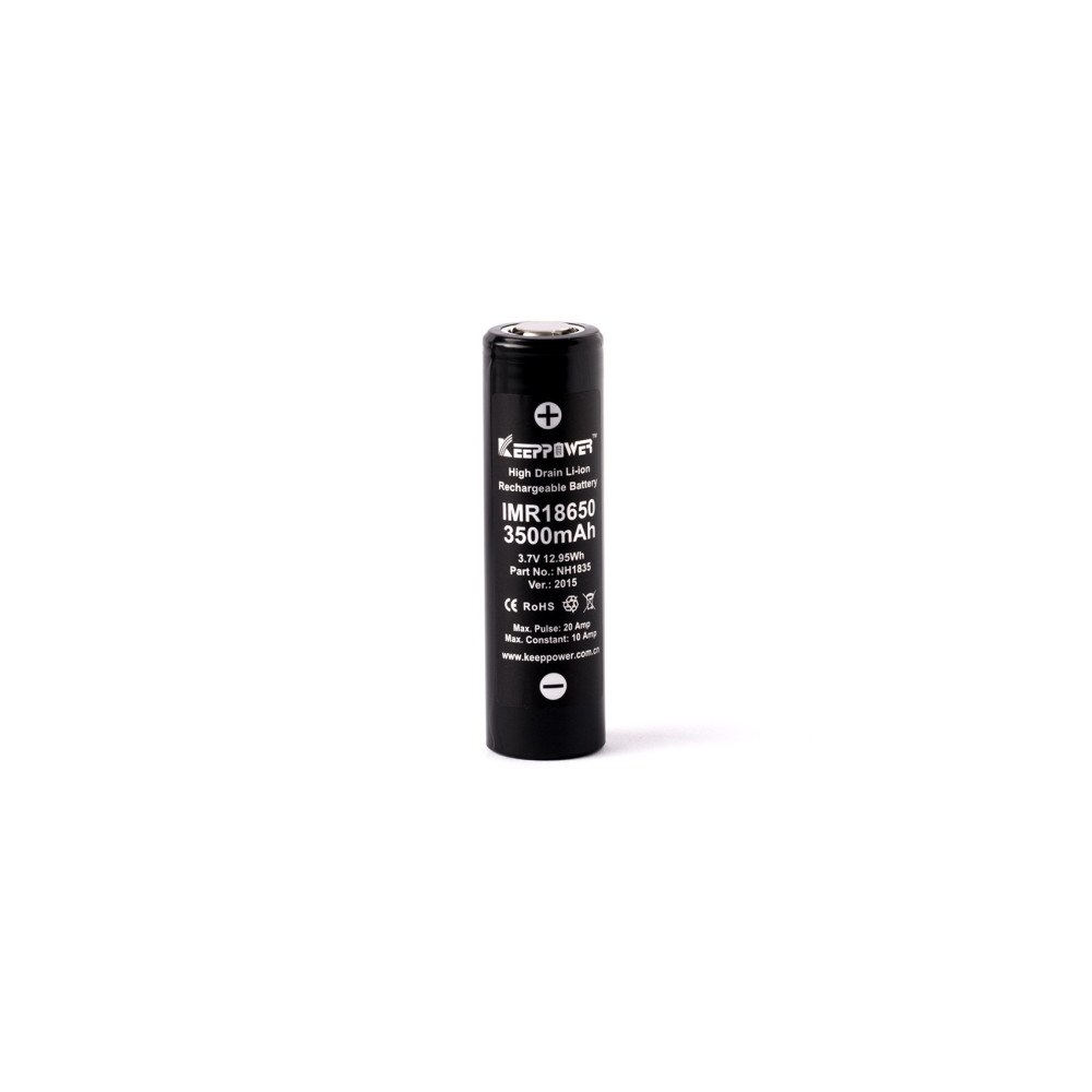 ALLNET ALLNET IMR18650, Laddningsbart batteri, 3,7 V, 2 styck, 3500...
