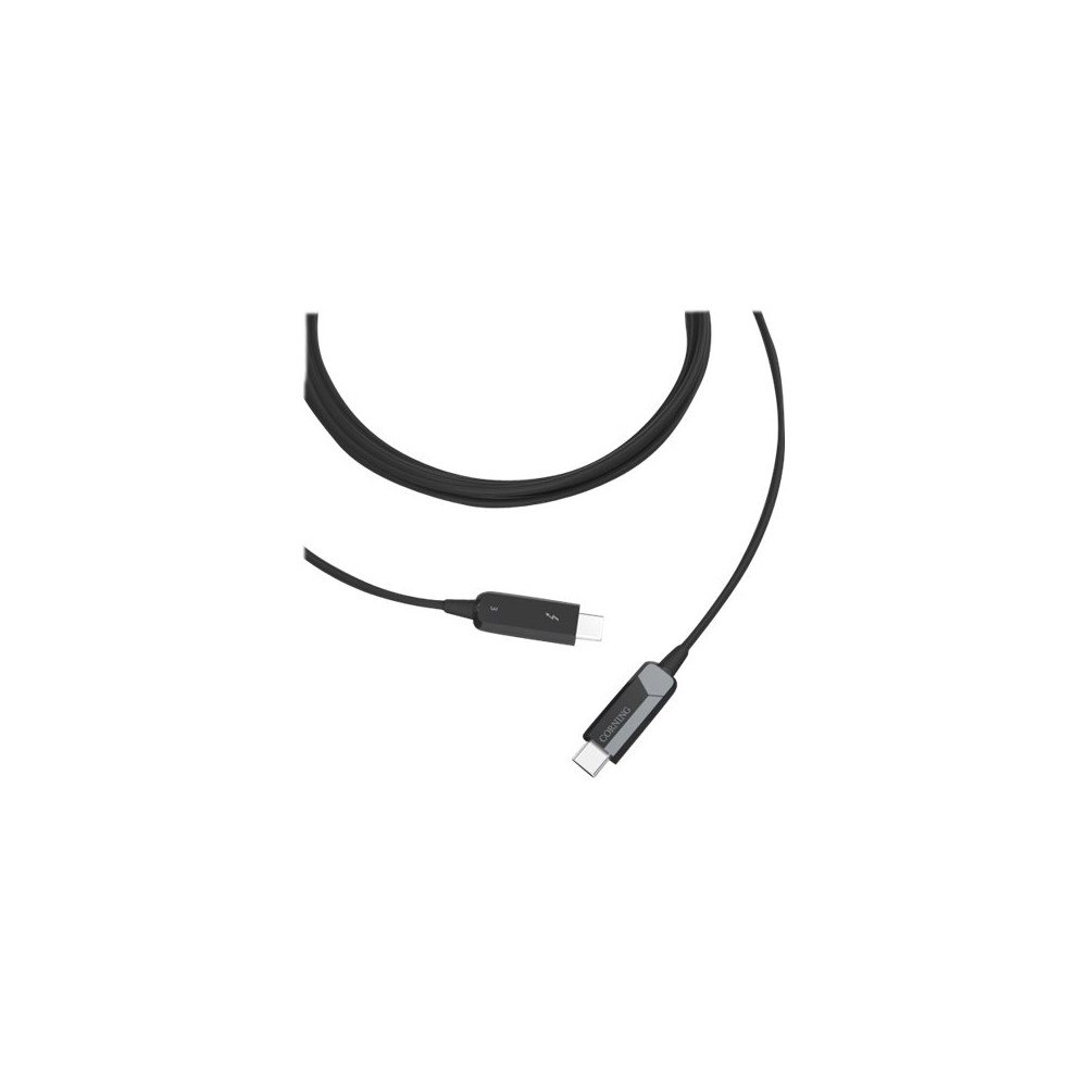 Corning Corning - Thunderbolt-kabel - 24 pin USB-C till 24 pin USB-C - 15 m