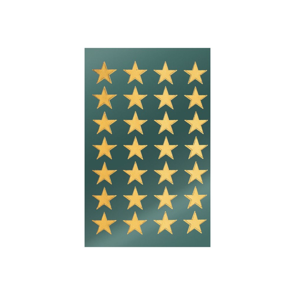 AVERY Avery - dekorationsbindemedel - stjärna - 8 mm x 8 mm - guld - papper (paket om 84)