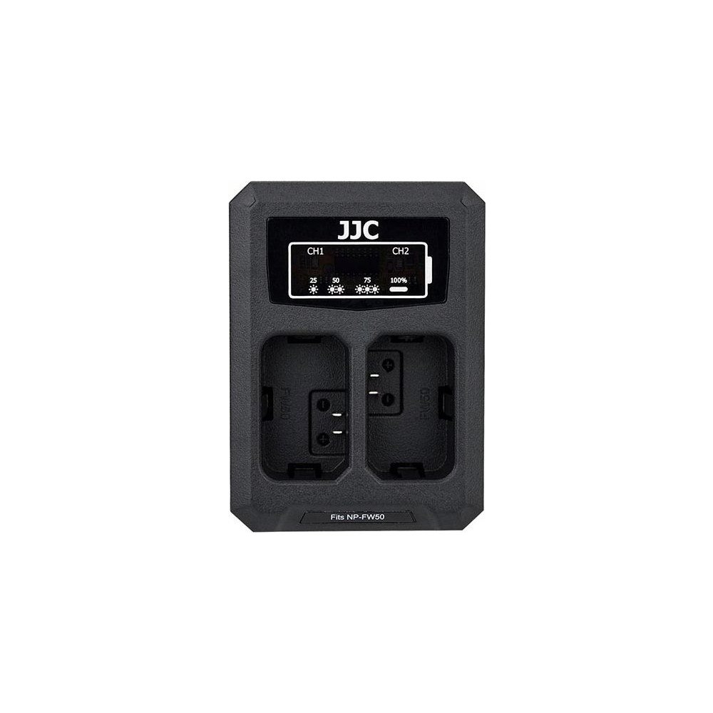 JJC JJC Kameraladdare Dubbel Usb-laddare för 2x batterier för So...