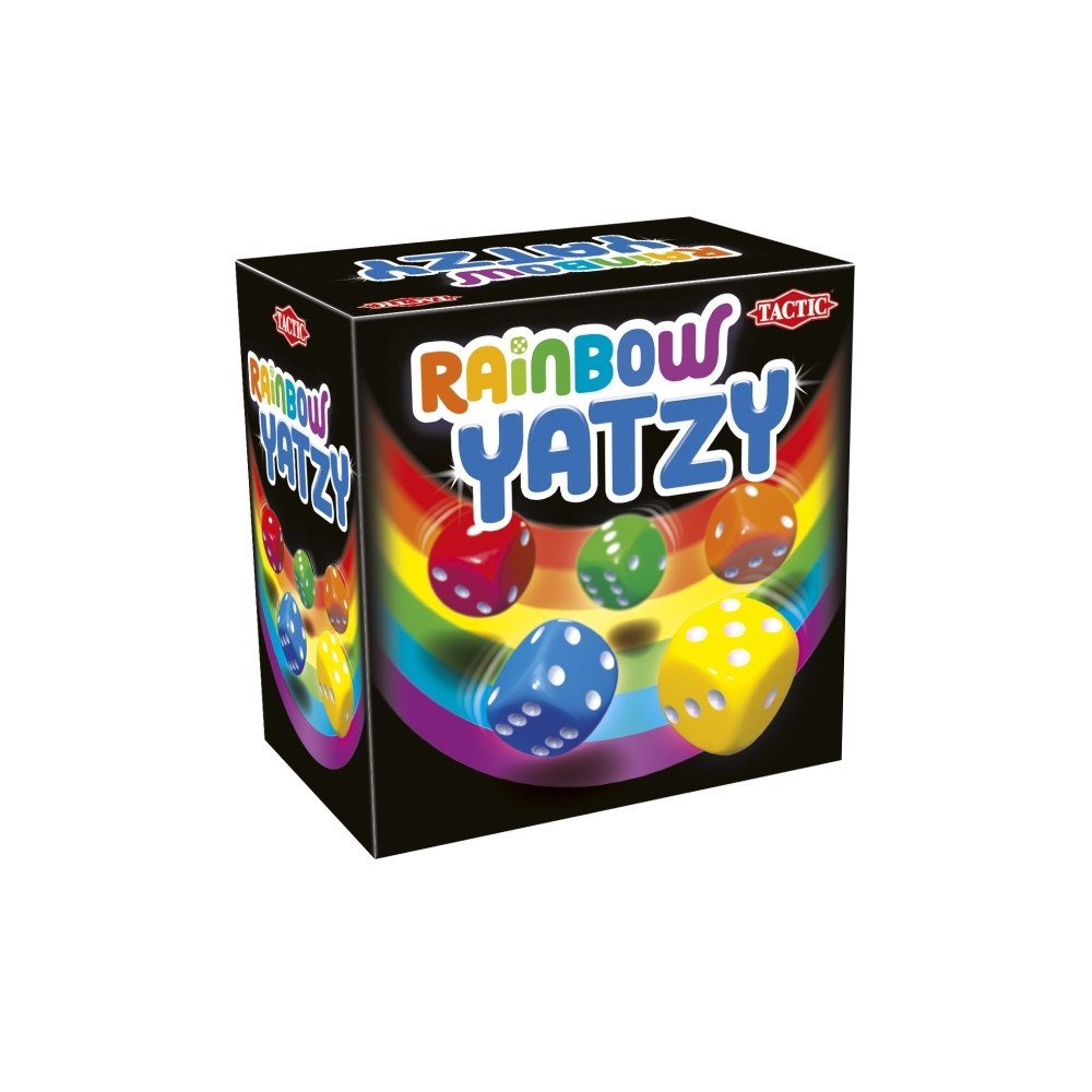 Tactic Tactic Rainbow Yatzy, Yatzy, Vuxen och barn, Alla, 6 År, 15...