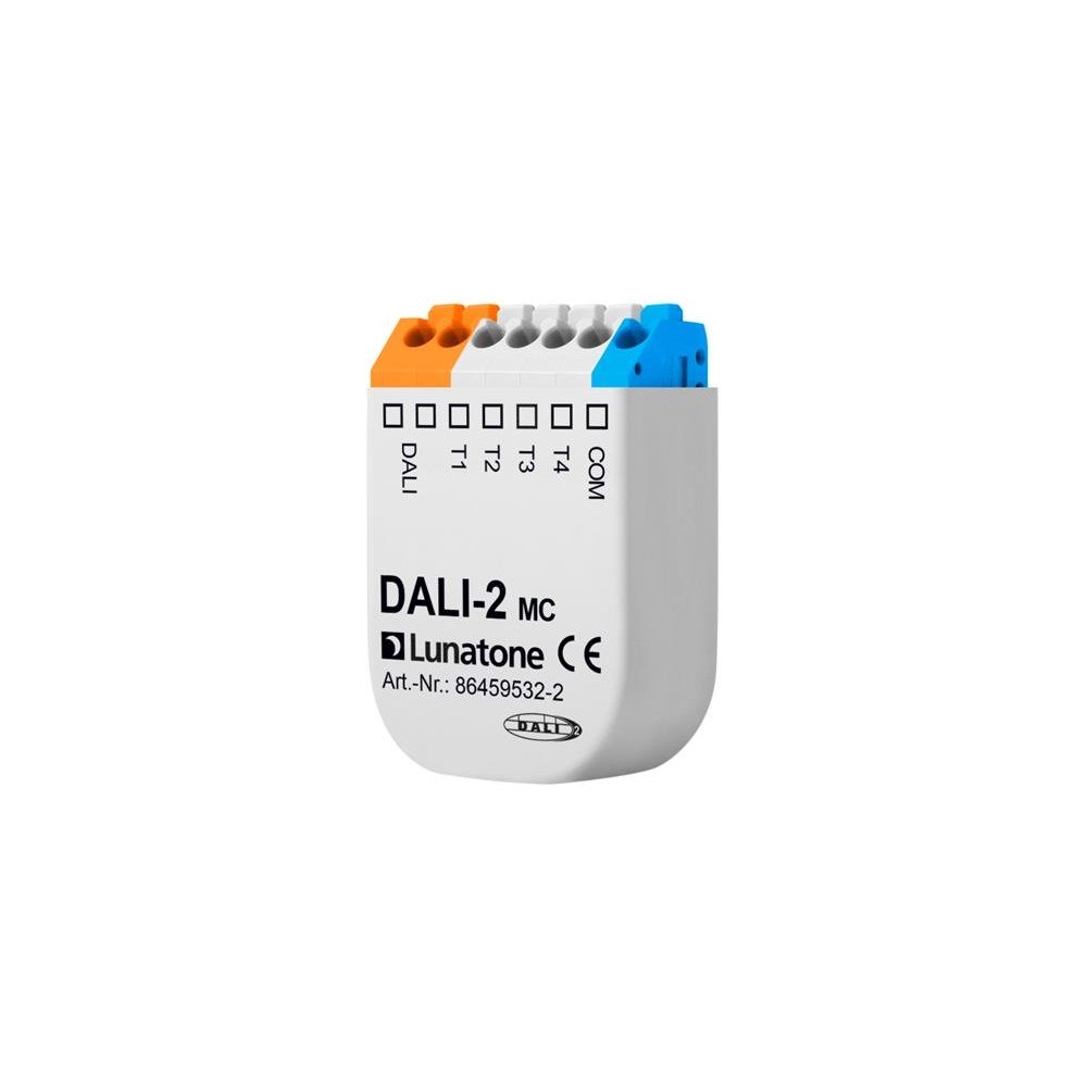 Solar Plus DALI-2 ingångsmodulen har integrerade programkontroller som...