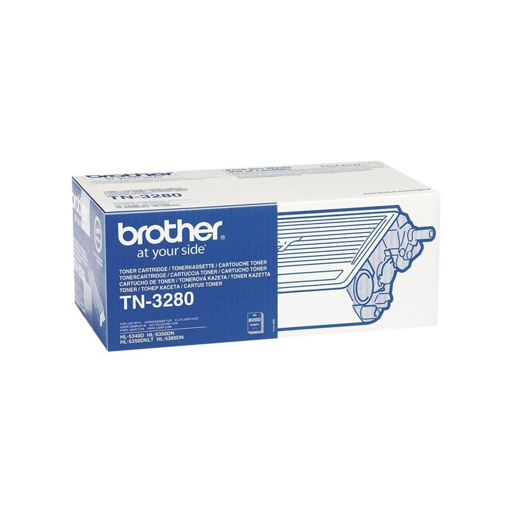 Brother Brother TN3280 - svart - original - tonerkassett