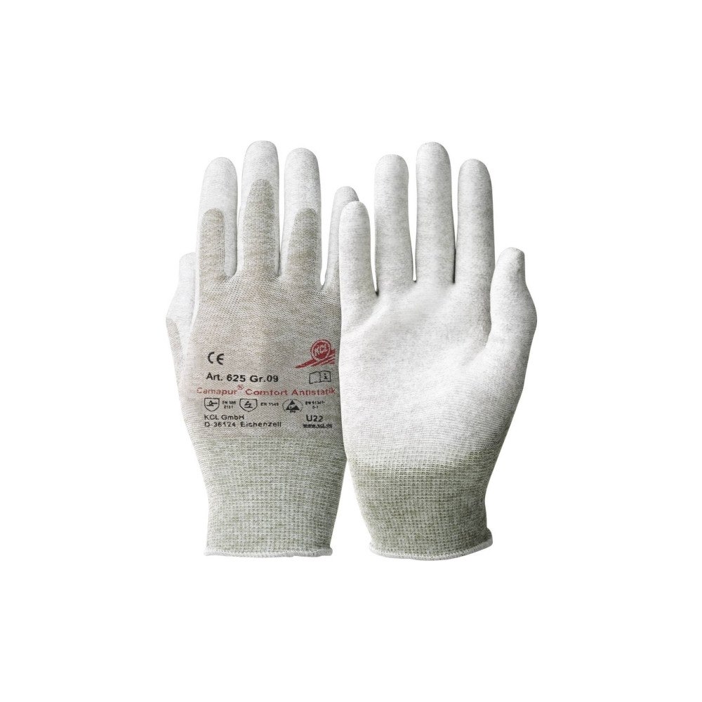 KCL KCL Camapur Comfort Antistatik 625-7 Polyamid Arbejdshandske...