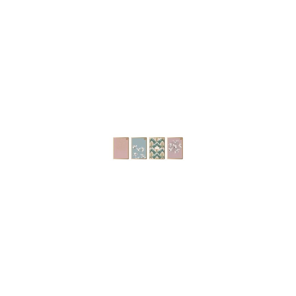 INTERDRUK Interdruk Notebook A5/96K grid Metallic Satin Gold (10 pcs.)