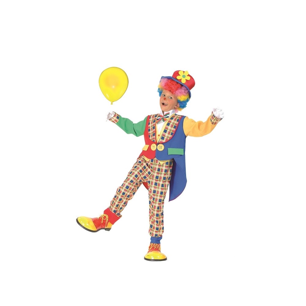 Ciao Ciao Flower Clown Costume (Jacket with fake shirt, bow tie,...