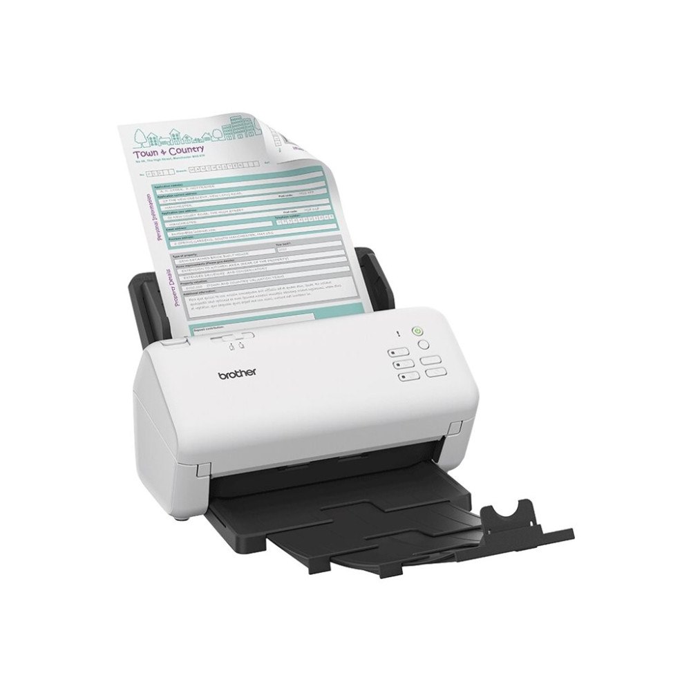 Brother Brother ADS-4300N - dokumentskanner - desktop - USB 3.0, LAN, USB 2.0 (Host)