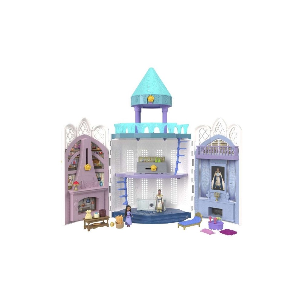 MATTEL Disney Wish Rosas Castle Playset, Slott, 3 År, AAA, Multifär...