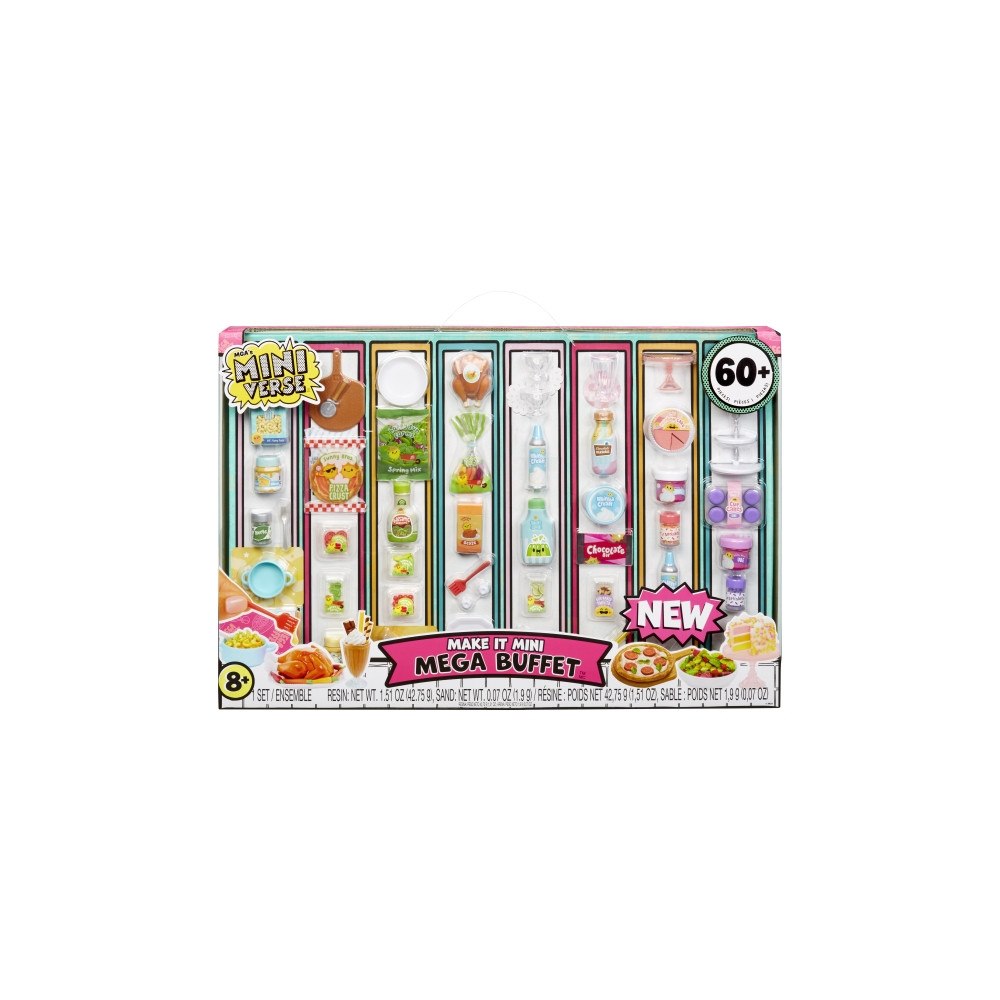 MGA Entertainment MGA''s Miniverse Make It Mini Mega Buffet, 8 År, Multifärg,...