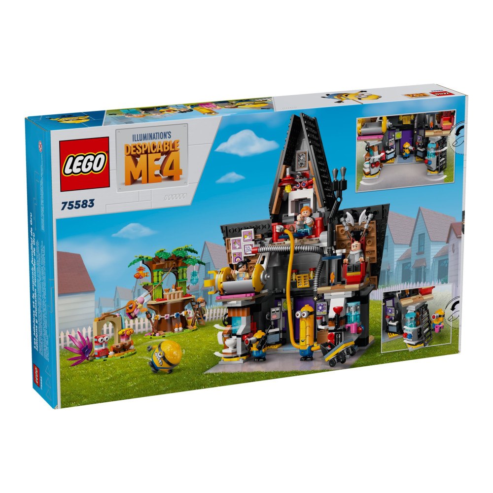 LEGO LEGO Despicable Me 4 75583 - Minioner och Grus familjemansions - byggsats