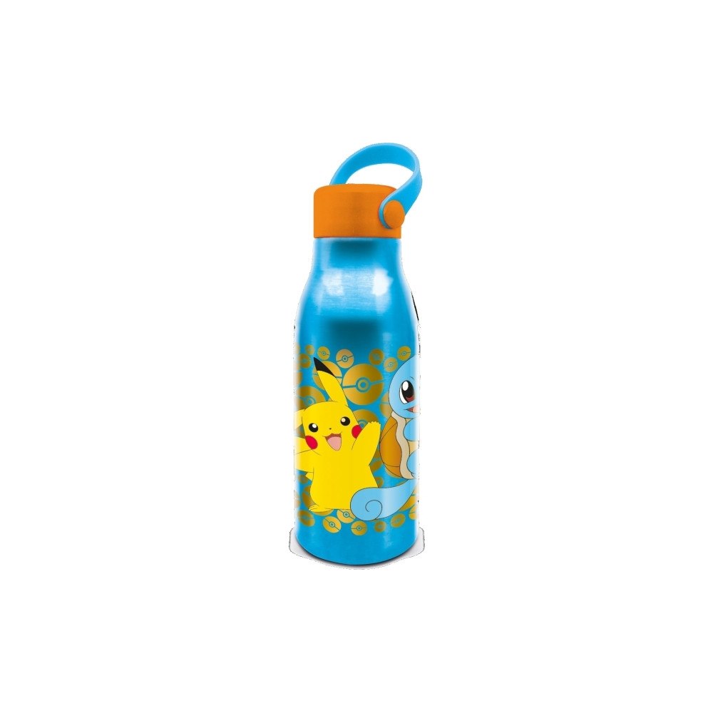 Stor POKÉMON ALUMINIUMFLASKA MED FLEXI-HANDTAG 760 ML  Vattenflas...