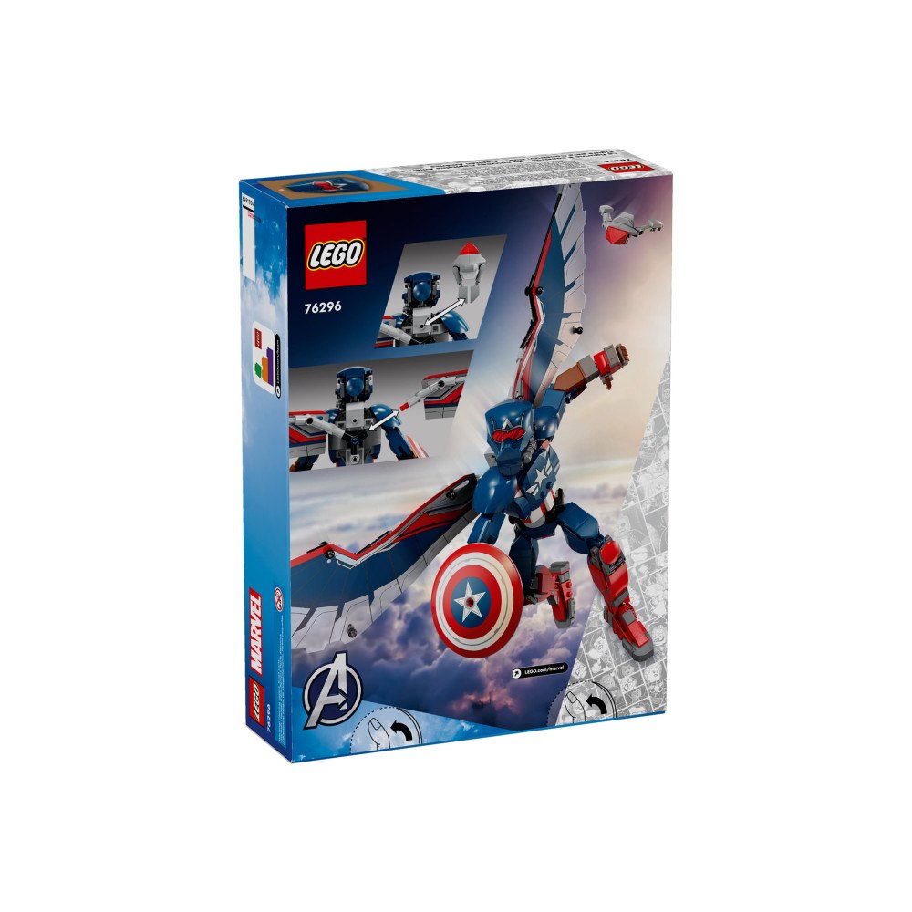 LEGO LEGO Marvel 76296 - Ny Captain America Byggfigur - byggsats