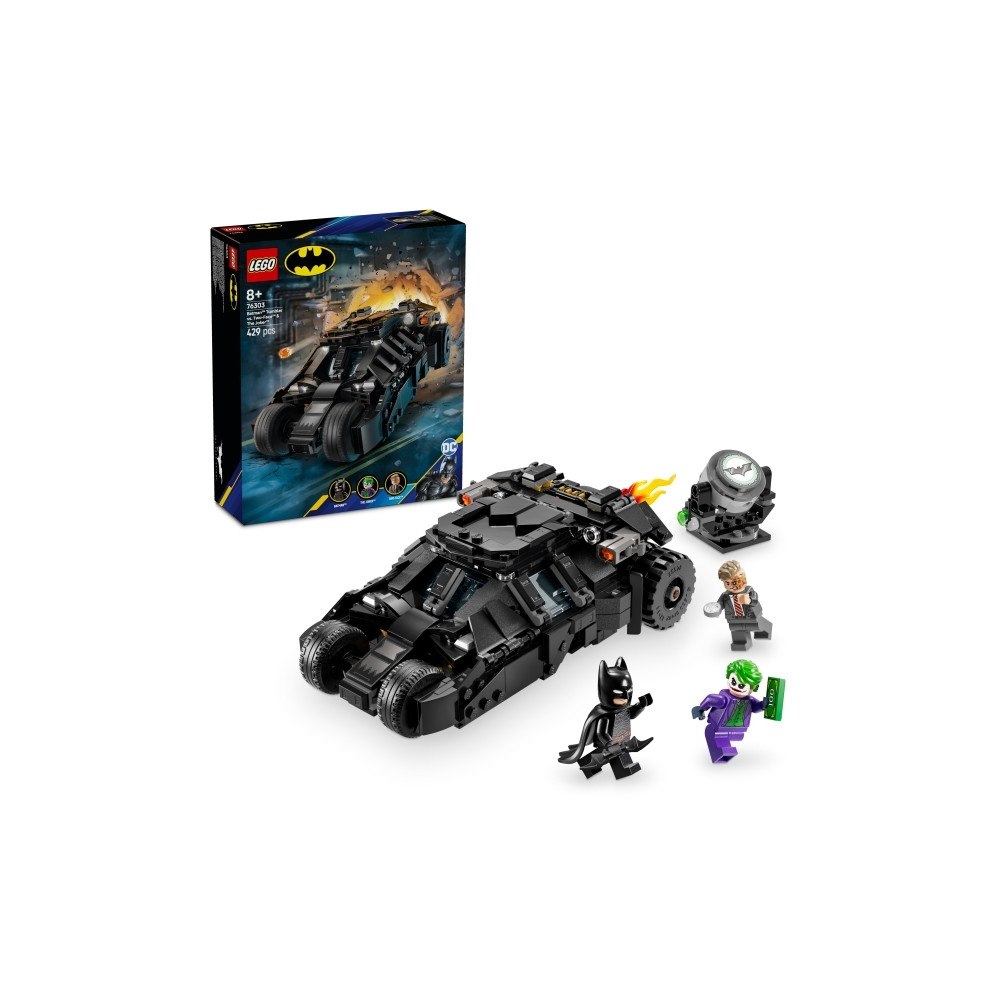 LEGO LEGO DC Batman 76303 - Batman Tumbler mot Two-Face och Jokern - byggsats