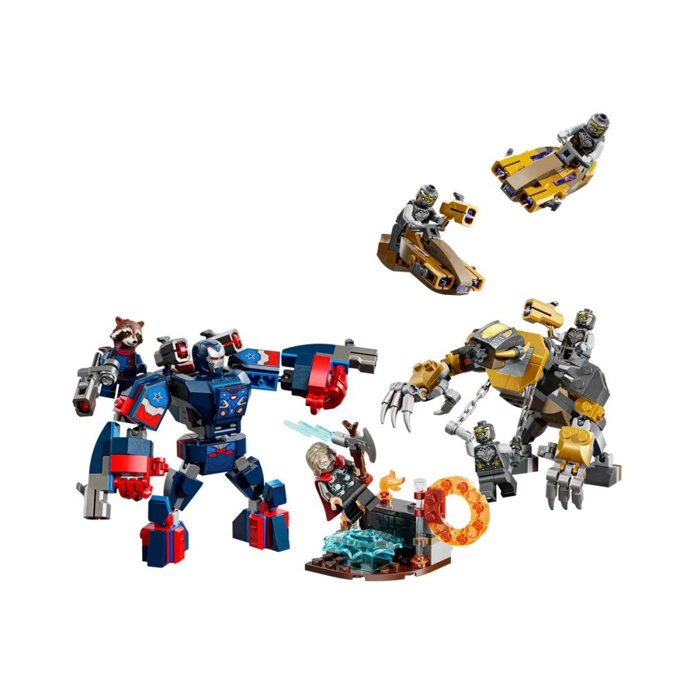 LEGO LEGO Marvel 76322 - Avengers: Endgame Thor mot Chitauri - byggsats