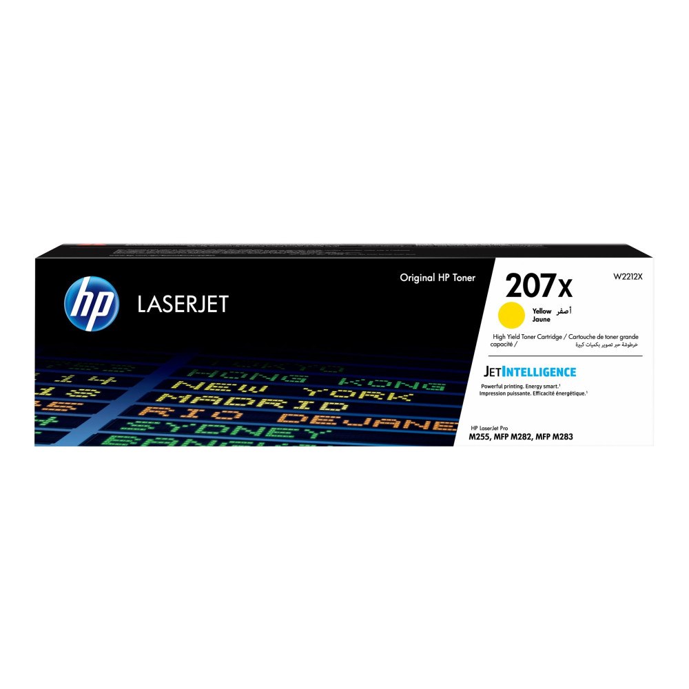 HP HP 207X - Lång livslängd - gul - original - LaserJet - tonerkassett (W2212X)
