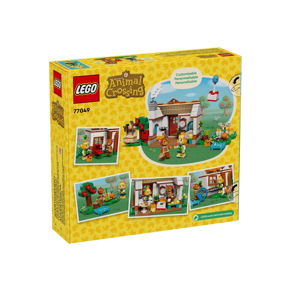 LEGO LEGO Animal Crossing 77049 - Isabelles husbesök - byggsats