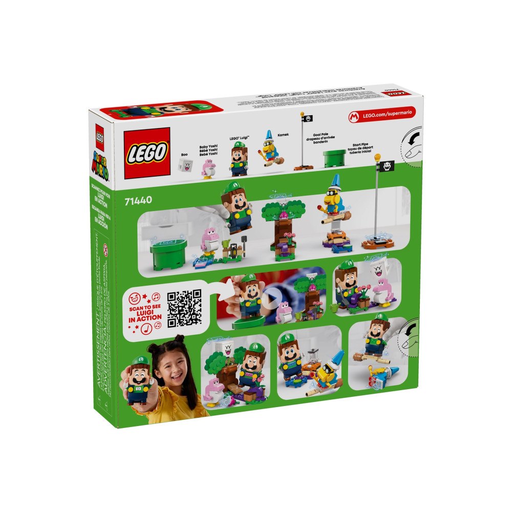 LEGO LEGO Super Mario 71440 - Äventyr med Interaktiv Luigi - byggsats