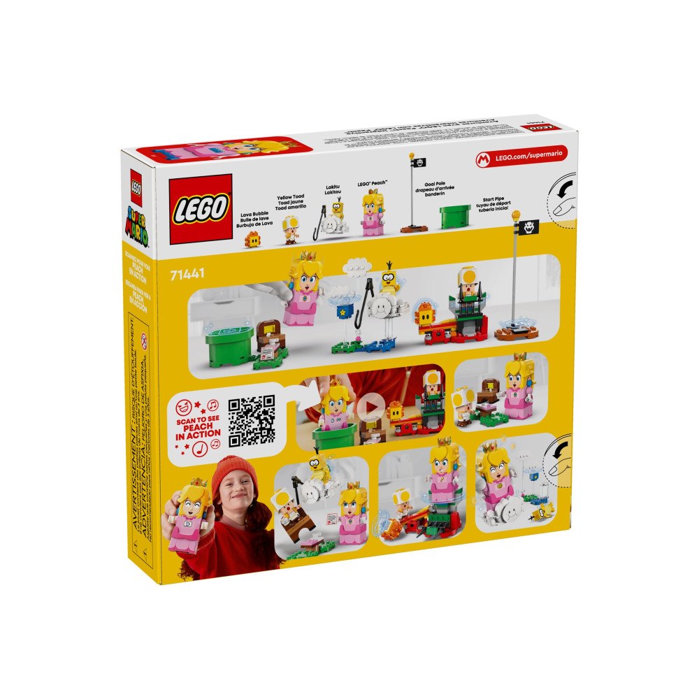 LEGO LEGO Super Mario 71441 - Äventyr med Interaktiv Persika - byggsats