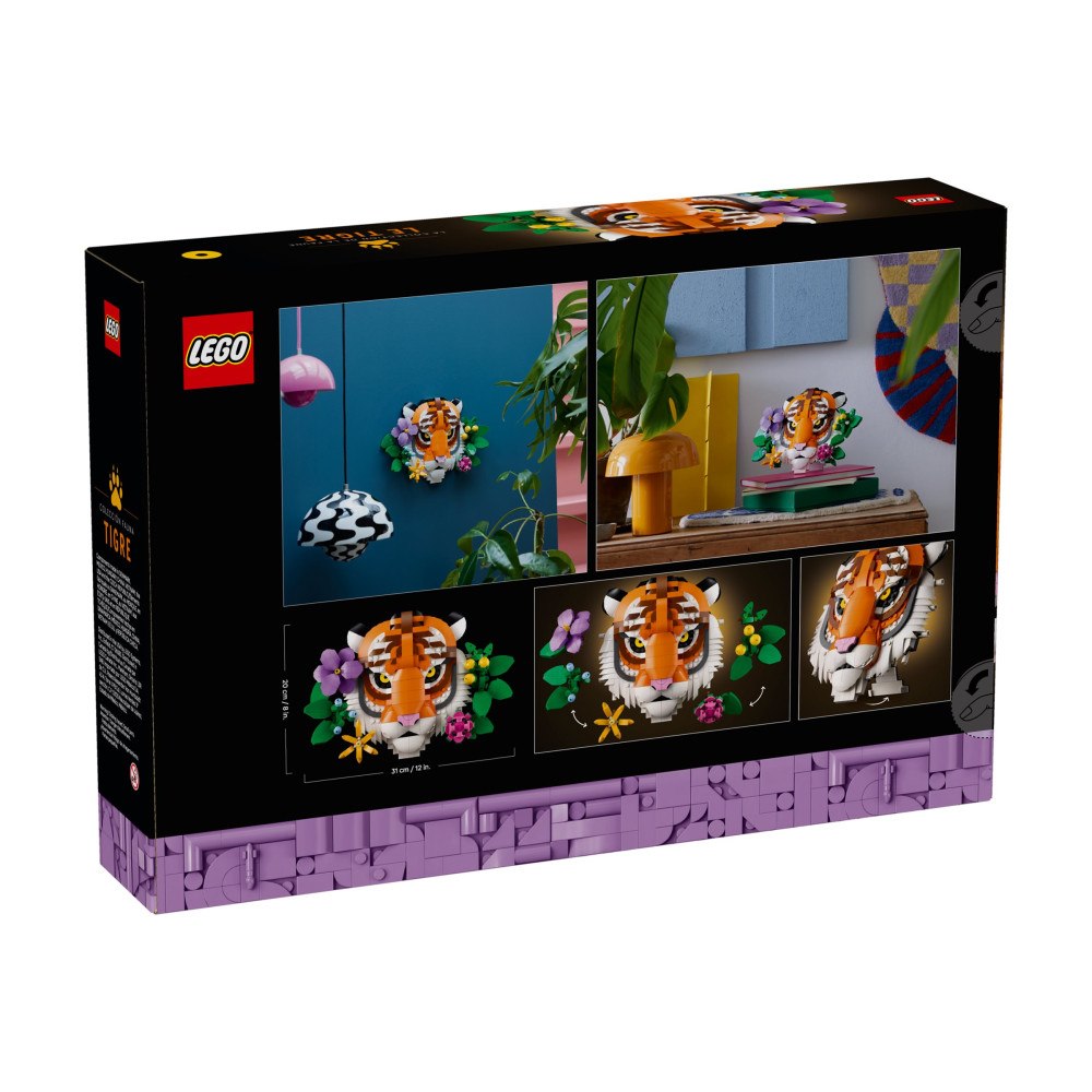 LEGO LEGO Art The Fauna Collection - Tigern - byggsats