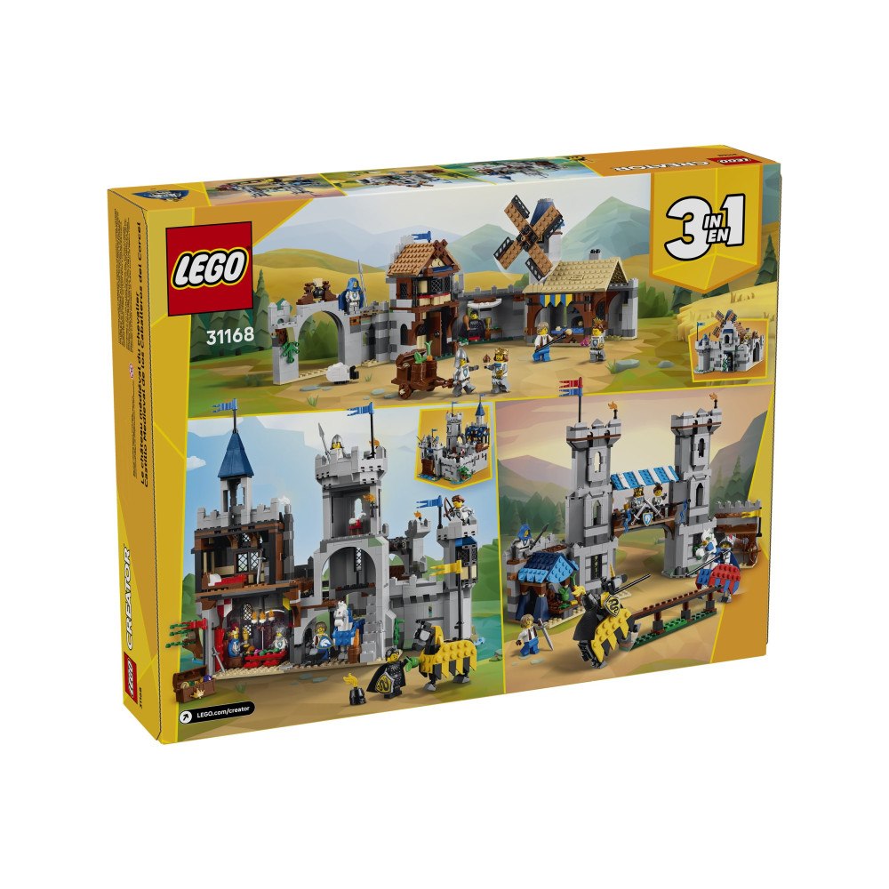 LEGO LEGO Creator 3in1 31168 - Medeltida hästknighthus - byggsats