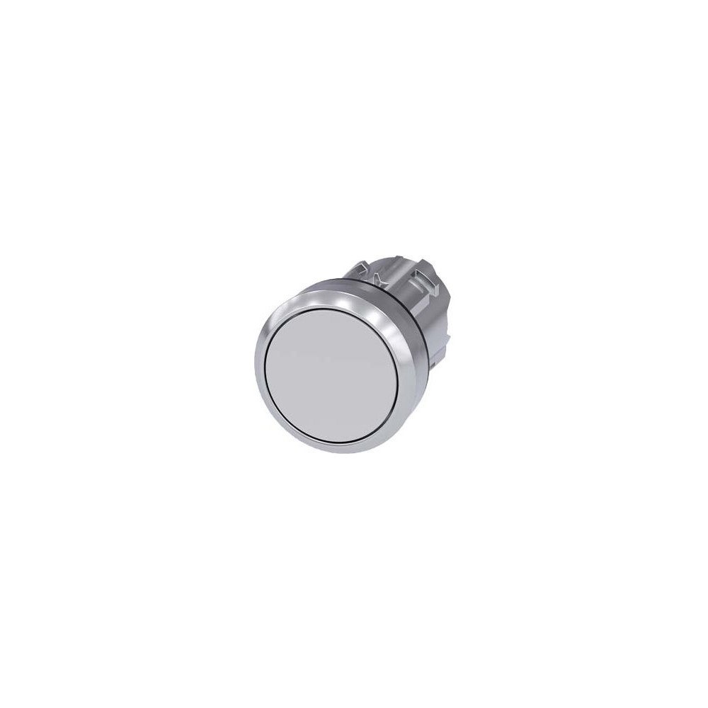 Siemens Siemens 3SU1050-0AB60-0AA0 Tryckknapp Frontring metall, Högg...