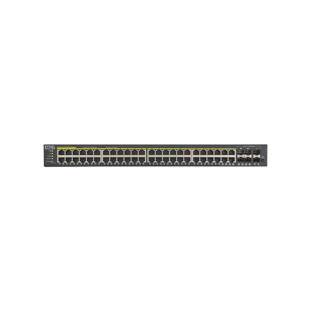 ZyXEL Communications Zyxel GS1920-48HPv2 - switch - 48 portar - smart - rackmonterbar