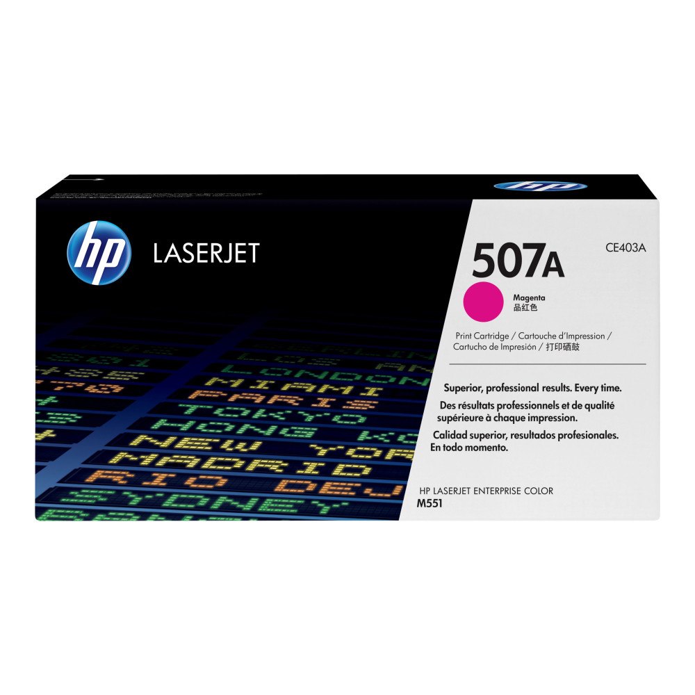 HP HP 507A - magenta - original - LaserJet - tonerkassett (CE403A)