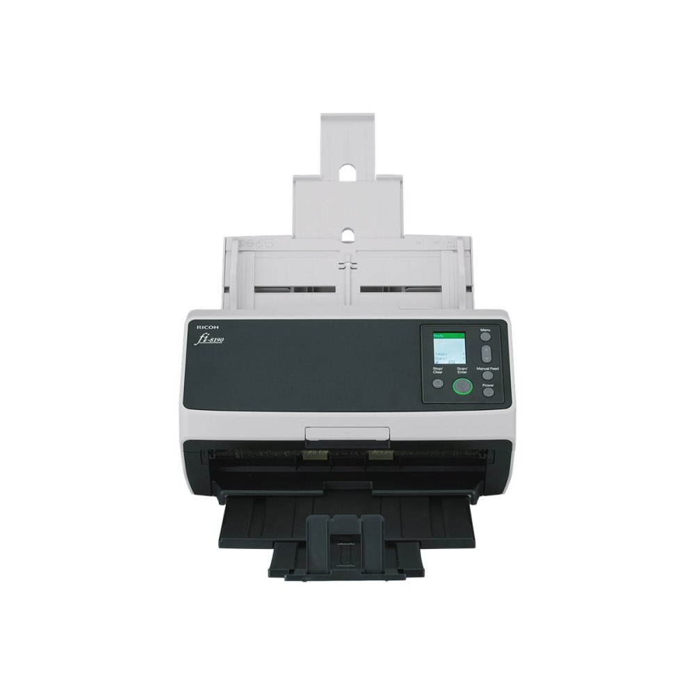 RICOH Ricoh fi-8190 - dokumentskanner - desktop - USB 3.2 Gen 1, Gigabit LAN