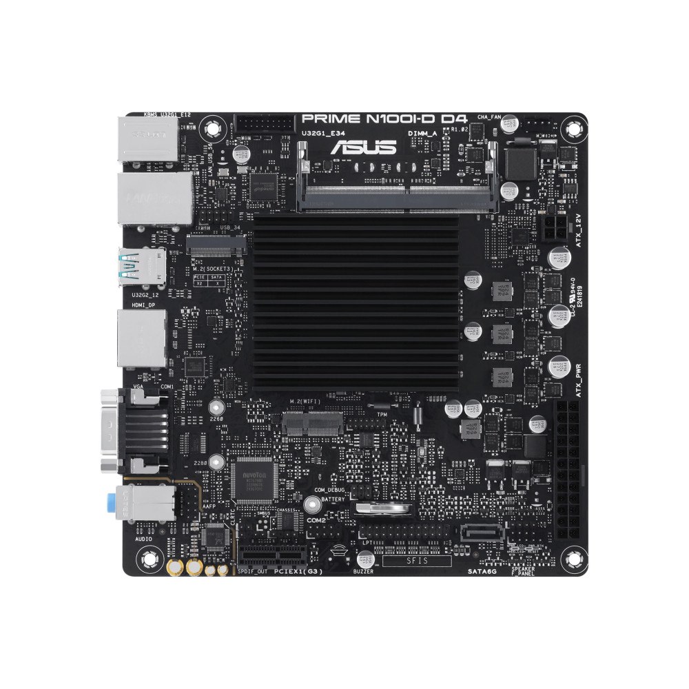 ASUS ASUS PRIME N100I-D D4 - moderkort - mini ITX - Intel N-series N100