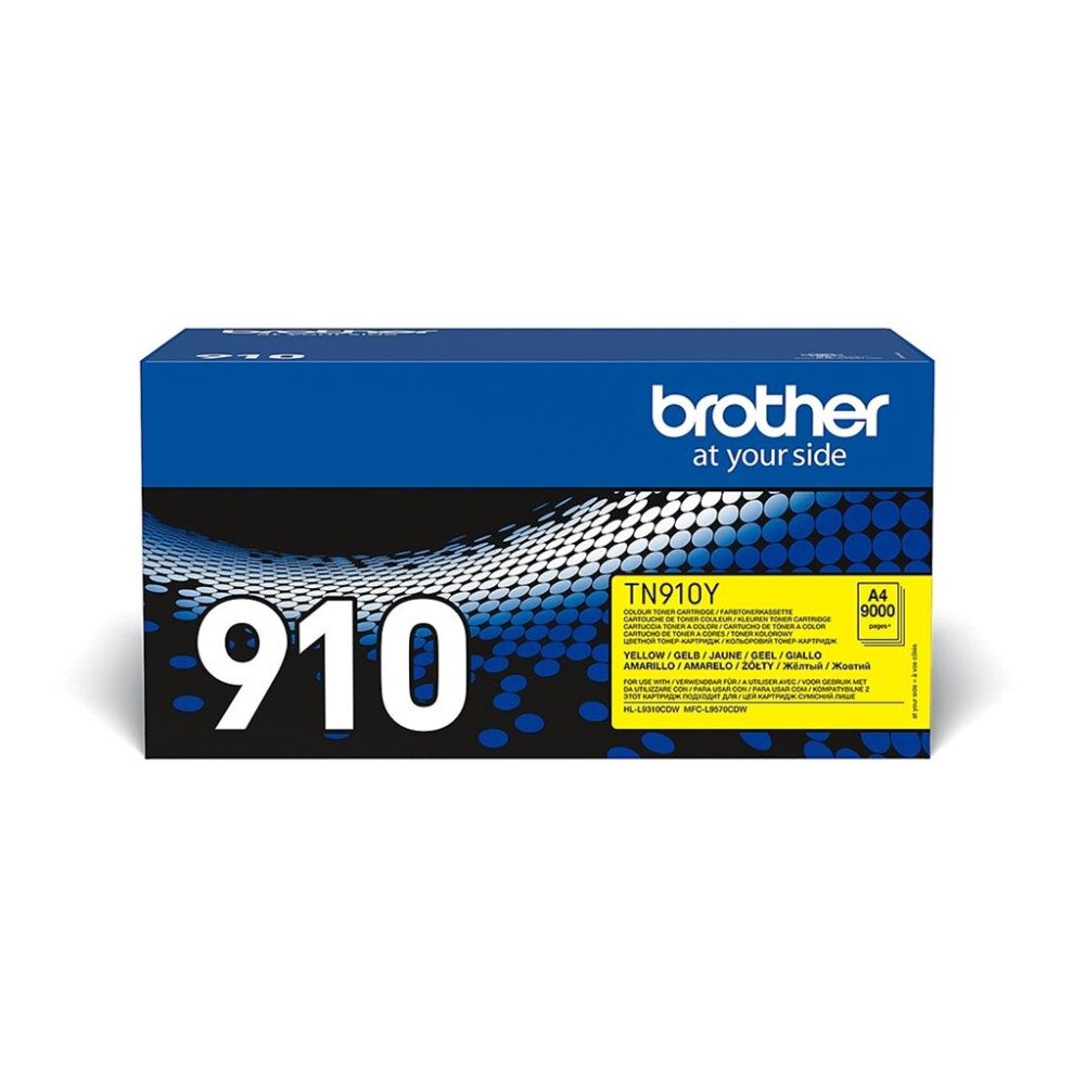 Brother Brother TN910Y - Ultra Jumbo - gul - original - tonerkassett