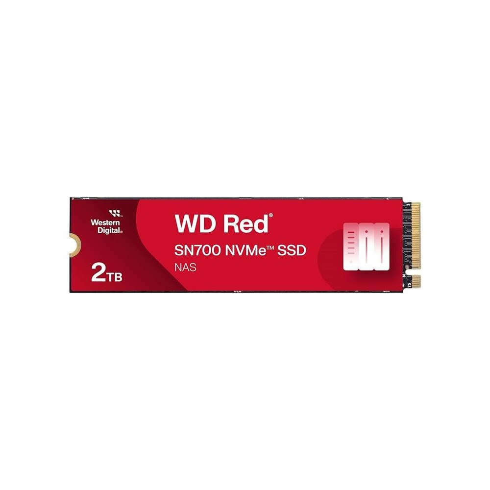 Qnap Systems WD Red SN700 - SSD - 2 TB - PCIe (NVMe)