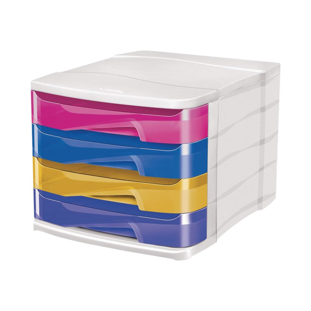 CEP Office Solutions CEP Happy 394 HM - lådskåp - för 240 x 320 mm - kapacitet: 450 ark - ljusgrå, flera färger