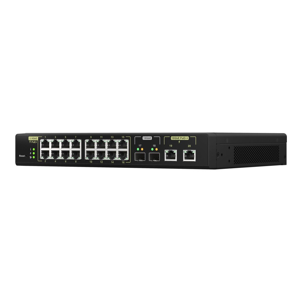 Qnap Systems QNAP QSW-M2116P-2T2S - switch - 20 portar - Administrerad - rackmonterbar