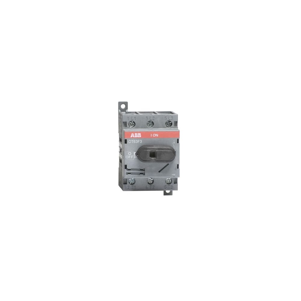 ABB ABB OT63F3, Knob switch, 3P, Kabel, Grå, IP20, 1,5