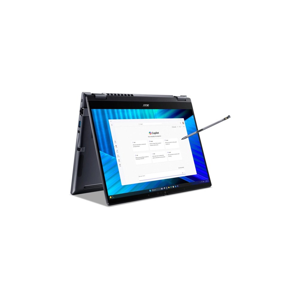 Acer Acer TravelMate P4 Spin 14 TMP414RN-55-TCO - 14" - Intel Core Ultra 5 - 225U - 16 GB RAM - 512 GB SSD - Nordisk