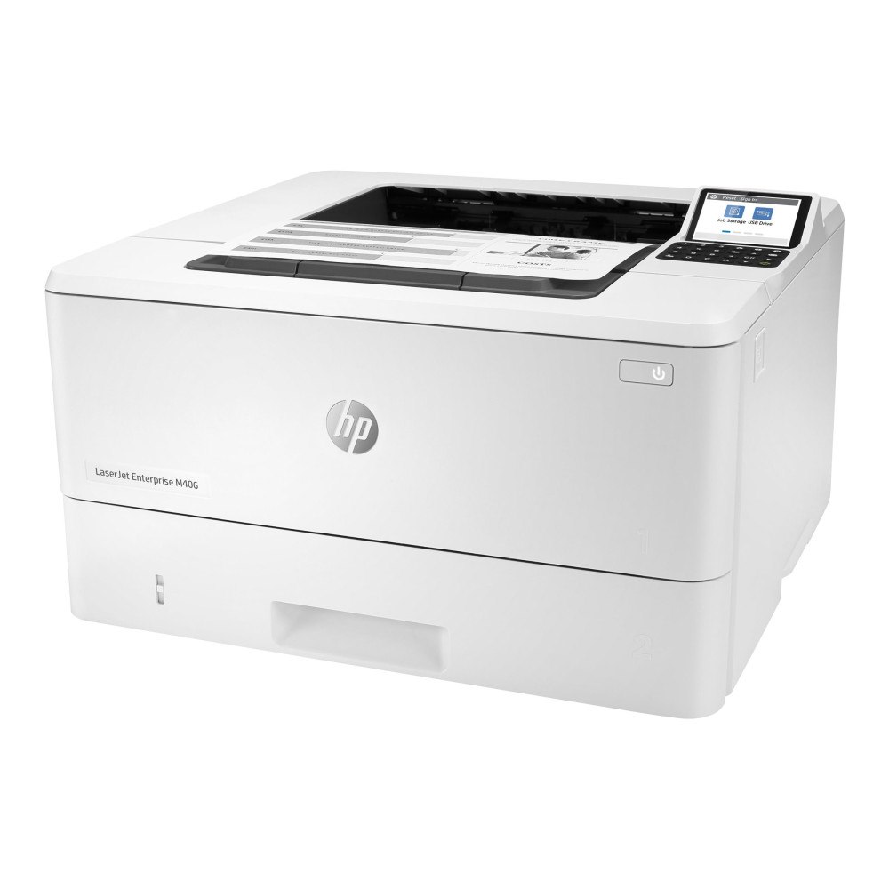 HP HP LaserJet Enterprise M406dn - skrivare - svartvit - laser