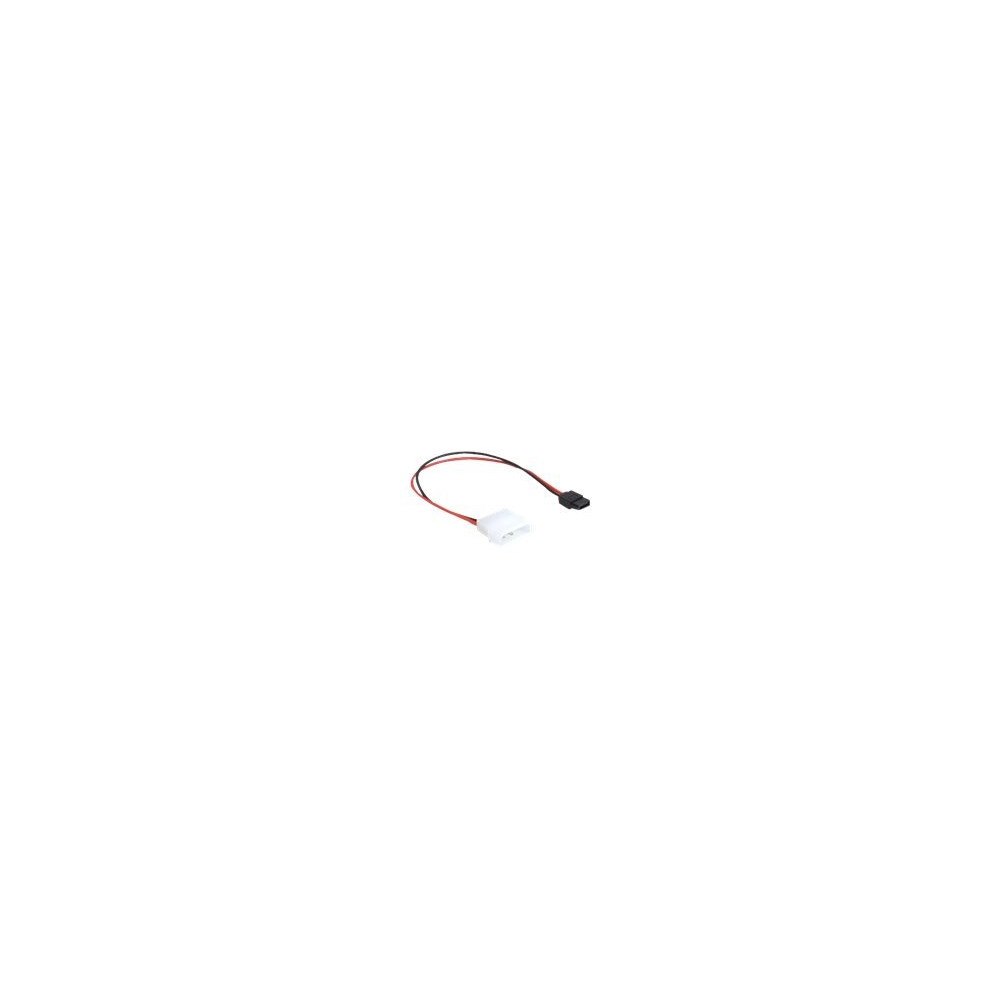 DeLOCK Delock - strömadapter - Smal SATA-ström till 4-stifts intern ström (5V) - 25 cm