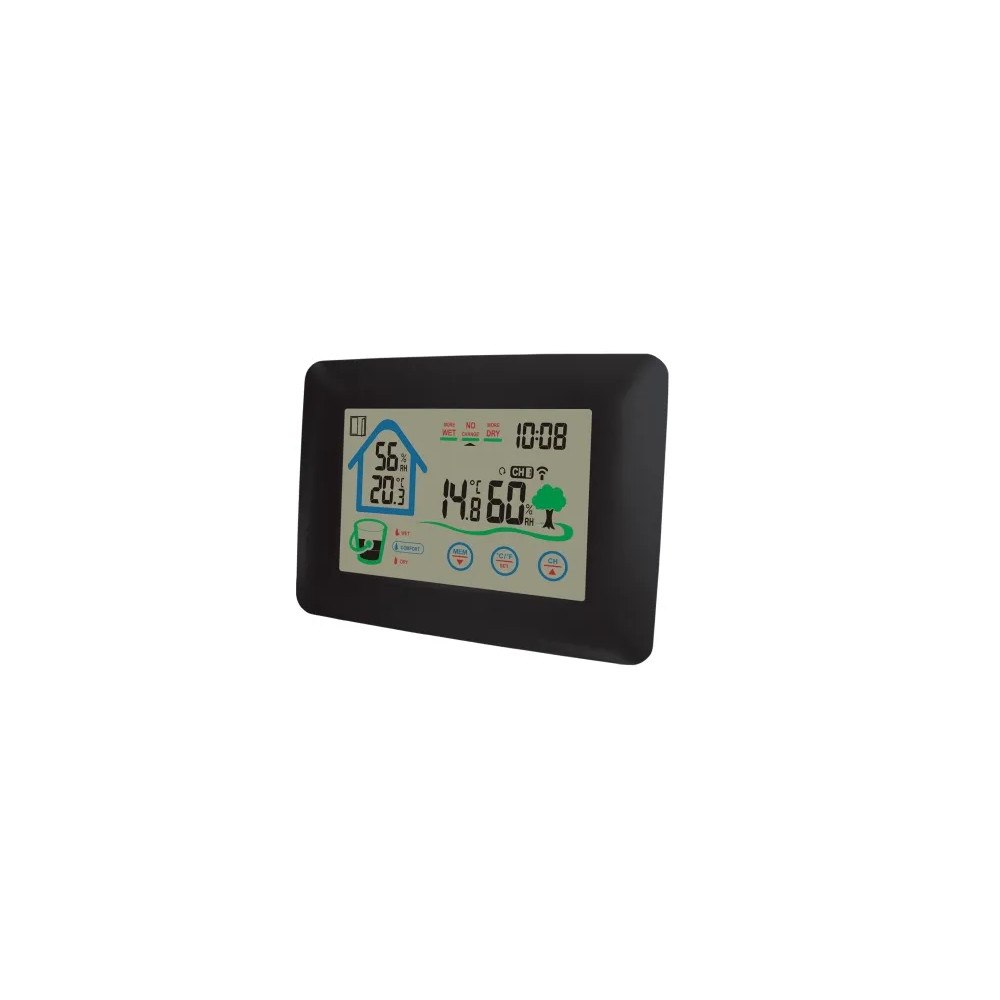 Denver Denver WS-520, Svart, Inomhushygrometer, Inomhustermometer,...