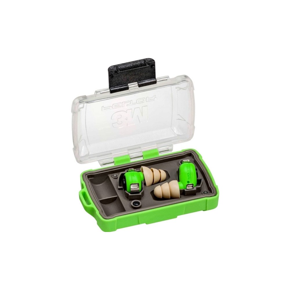 3M 3M EEP-100 EU, Återanvändbara öronproppar, Grön, Trådlös, 38...