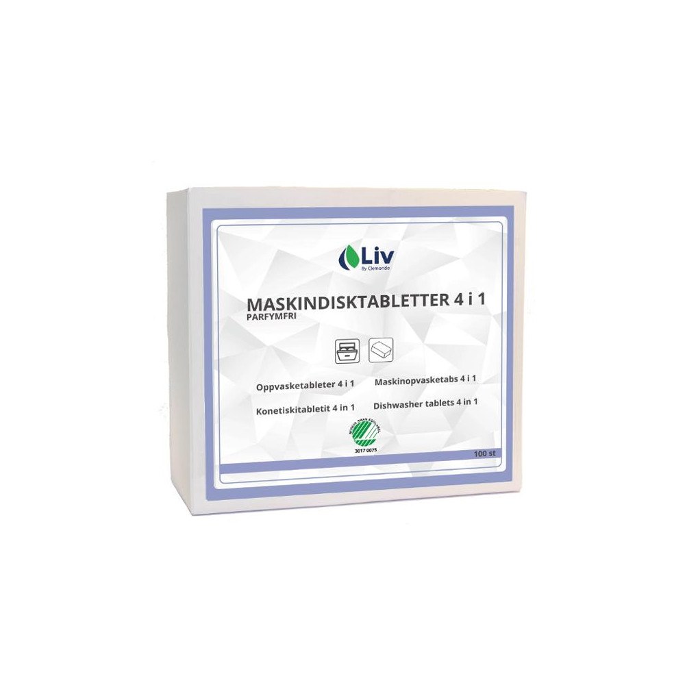 Liv Maskindisk LIV Tabs 4in1 100/fp