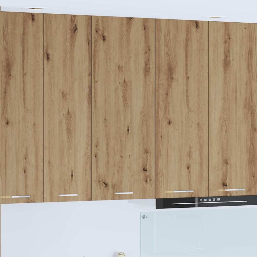 vidaXL Hängande skåp Artisan Ek 40 x 31 x 100 cm Konstruerat trä