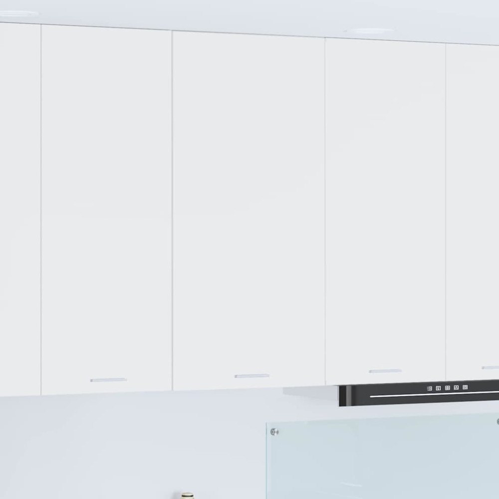 vidaXL Hängande skåp med lagring Vit 50 x 31 x 100 cm Konstruerat trä