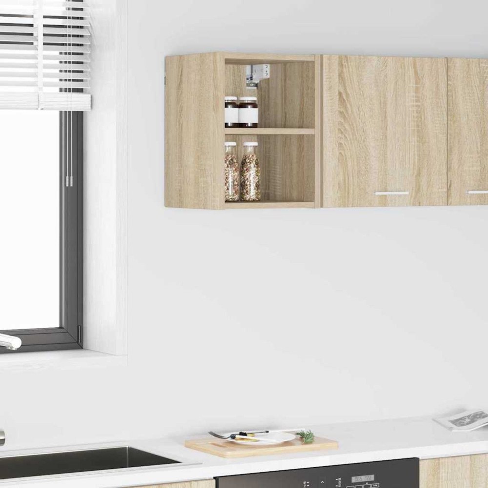 vidaXL Hängande skåp Sonoma-ek 30 x 29,5 x 40 cm Konstruerat trä