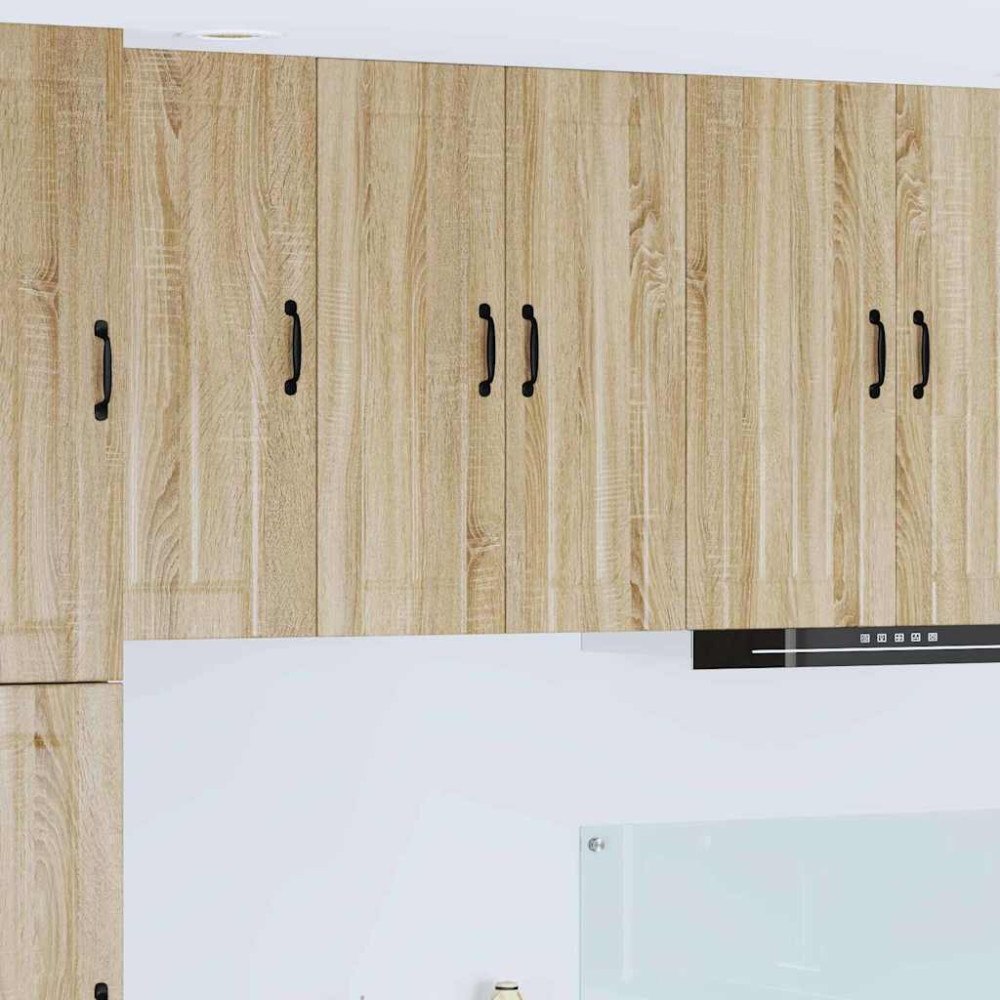vidaXL Köksskåp Sonoma-ek 60 x 31 x 80 cm Konstruerat trä
