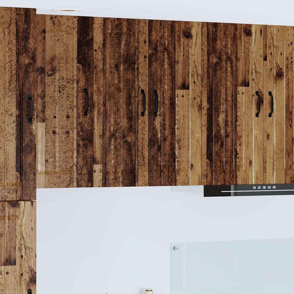 vidaXL Köksskåp Gammalt trä 60 x 31 x 80 cm Konstruerat trä